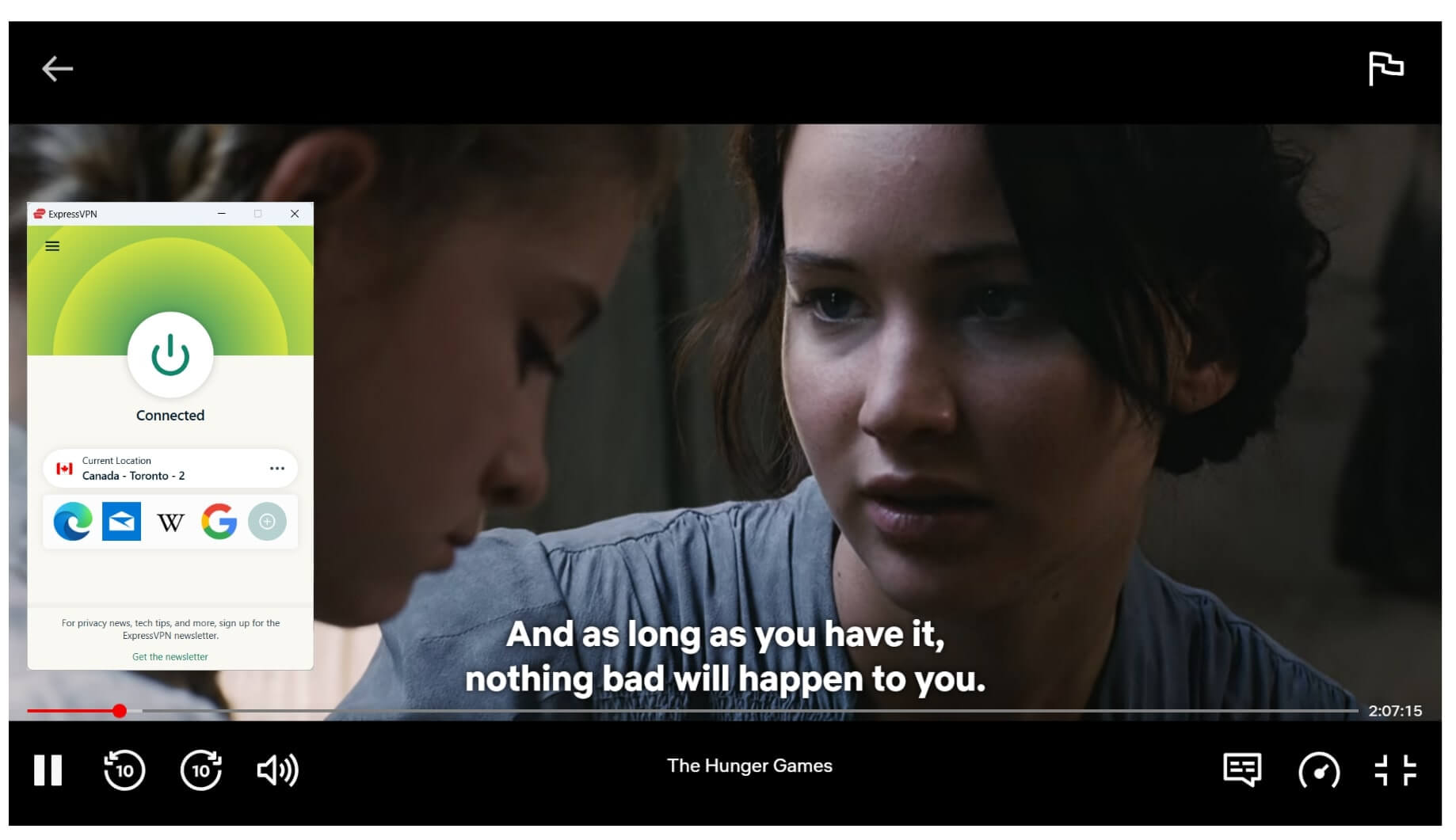 The Hunger Games Streaming on Netflix canada 